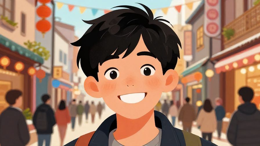 Illustration%20of%20a%20person%20with%20a%20bright%2C%20joyful%20expression%20and%20smiling%20eyes%20in%20a%20festive%20street%20scene%2C%20detailed%20background%2C%20vibrant%20colors%2C%20illustrated%20style