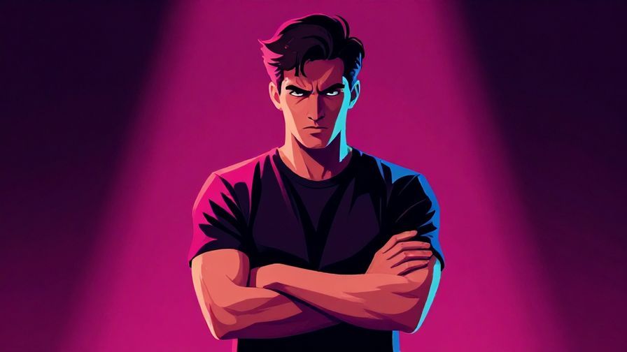 Illustration%20of%20a%20person%20with%20a%20confident%20stance%2C%20arms%20crossed%2C%20bold%20colors%20and%20dramatic%20lighting%20to%20show%20intensity