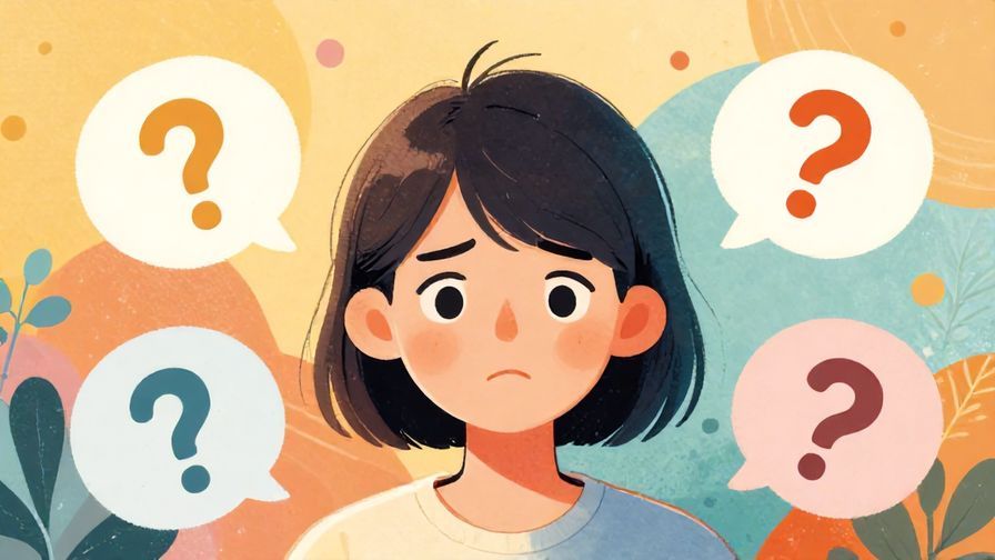 Illustration%20of%20a%20person%20with%20a%20confused%20but%20gentle%20expression%2C%20thought%20bubbles%20floating%20with%20question%20marks%20and%20soft%20colors%2C%20detailed%20background%2C%20vibrant%20colors%2C%20illustrated%20style