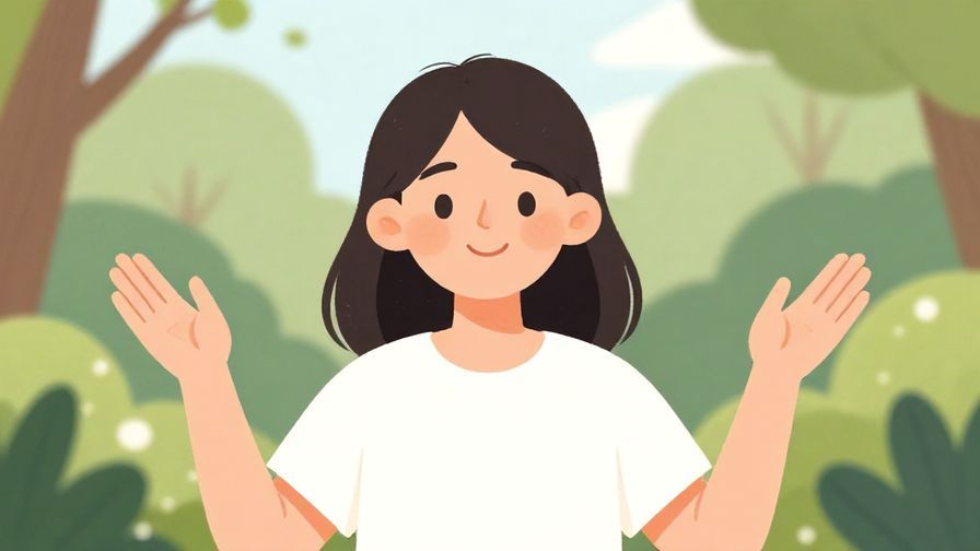 Illustration%20of%20a%20person%20with%20a%20gentle%20smile%20raising%20both%20hands%20in%20surrender%2C%20soft%20garden%20background%2C%20illustrated%20style