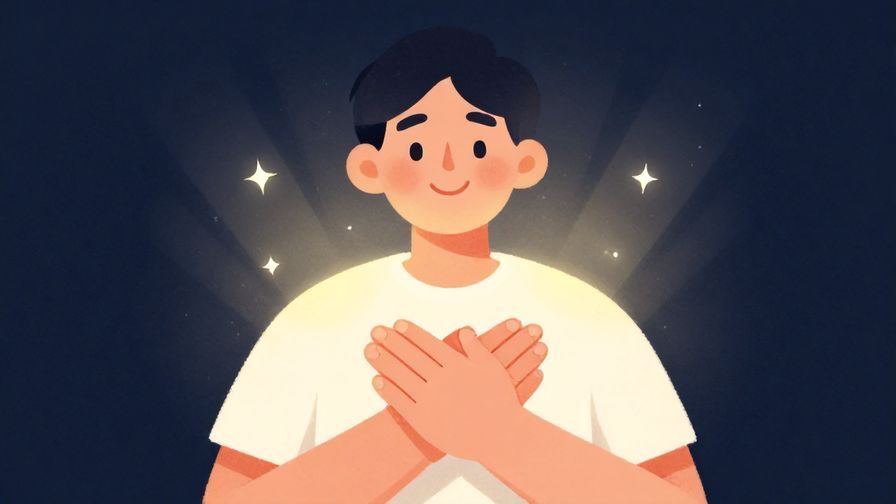 Illustration%20of%20a%20person%20with%20a%20hopeful%20smile%2C%20hands%20crossed%20over%20chest%2C%20surrounded%20by%20soft%20glowing%20light%20and%20background%20of%20stars%2C%20illustrated%20style