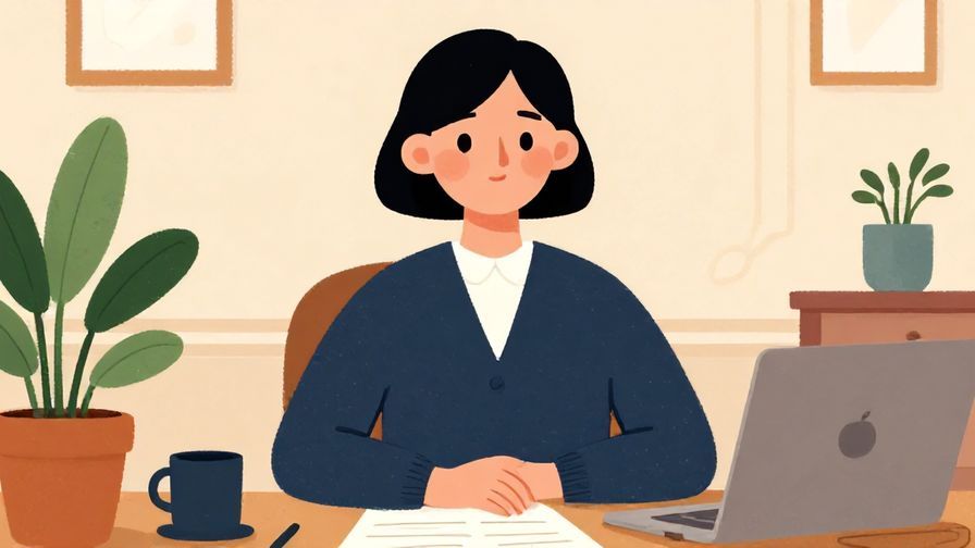 Illustration%20of%20a%20person%20with%20a%20neutral%20expression%20sitting%20at%20a%20desk%2C%20elegant%20indoor%20background%2C%20vibrant%20colors%2C%20illustrated%20style