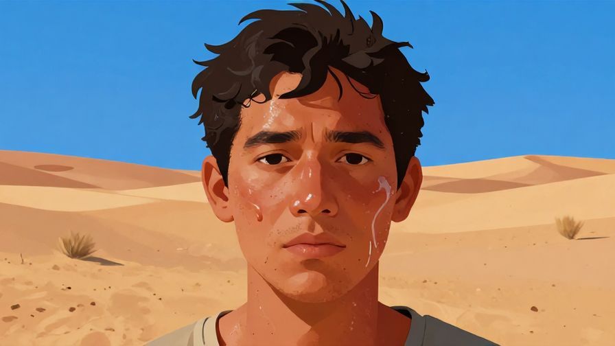 Illustration%20of%20a%20person%20with%20a%20parched%20expression%2C%20dry%20desert%20background%2C%20vibrant%20colors%2C%20illustrated%20style