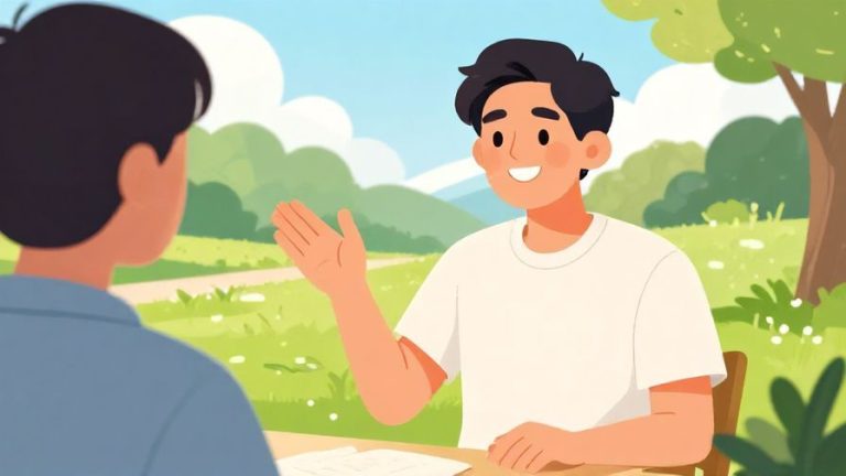 Illustration%20of%20a%20person%20with%20a%20relaxed%20smile%20gesturing%20to%20another%20person%20to%20make%20a%20choice%2C%20outdoor%20park%20setting%2C%20bright%20colors%2C%20illustrated%20style