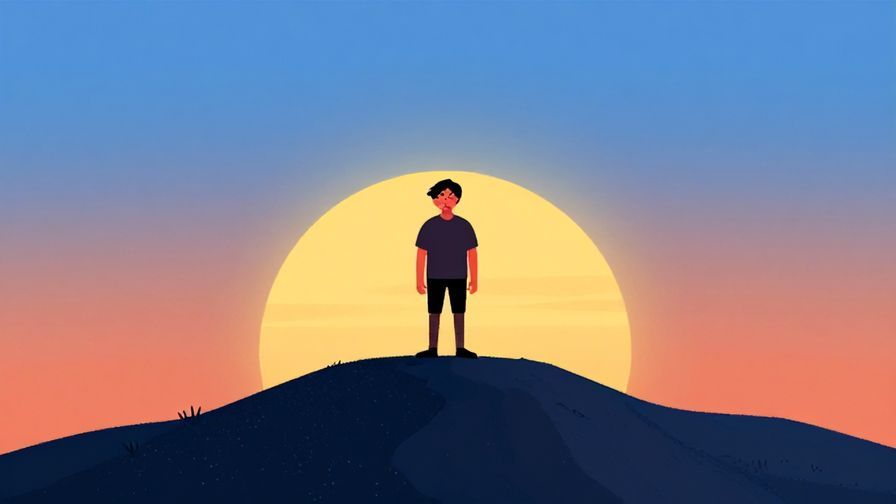 Illustration%20of%20a%20person%20with%20a%20resolved%20expression%20standing%20on%20top%20of%20a%20hill%20at%20sunrise%2C%20vibrant%20colors%2C%20illustrated%20style