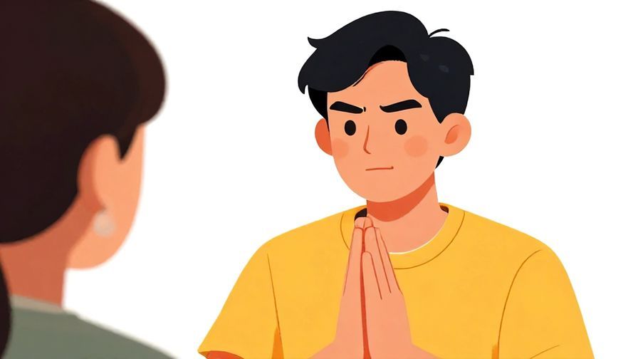 Illustration%20of%20a%20person%20with%20a%20serious%20yet%20friendly%20expression%20making%20a%20request%20to%20a%20friend%2C%20bright%20colors%2C%20illustrated%20style