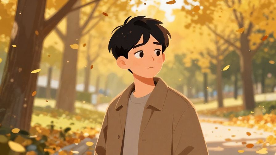 Illustration%20of%20a%20person%20with%20a%20slightly%20sad%20smile%20looking%20away%20in%20a%20park%20with%20falling%20leaves%2C%20warm%20colors%2C%20illustrated%20style