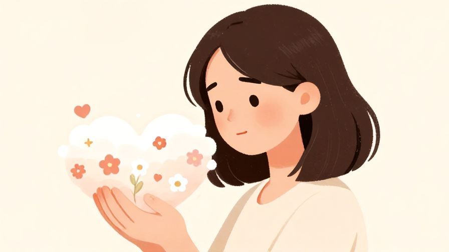 Illustration%20of%20a%20person%20with%20a%20slightly%20sad%20smile%20and%20a%20heart%20full%20of%20soft%20clouds%20and%20flowers%2C%20gentle%20warm%20colors%2C%20illustrated%20style