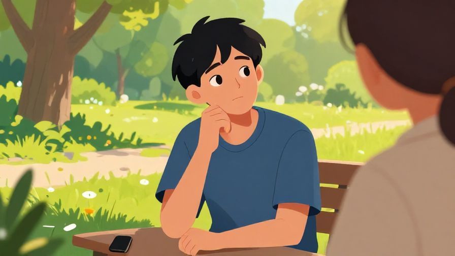 Illustration%20of%20a%20person%20with%20a%20thoughtful%20expression%20wondering%20while%20talking%20to%20a%20friend%20in%20a%20quiet%20park%2C%20vibrant%20colors%2C%20illustrated%20style