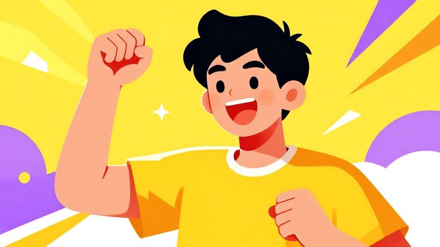 Illustration%20of%20a%20person%20with%20an%20excited%20expression%20and%20fist%20pumped%2C%20bright%20colors%20and%20energetic%20background%2C%20illustrated%20style