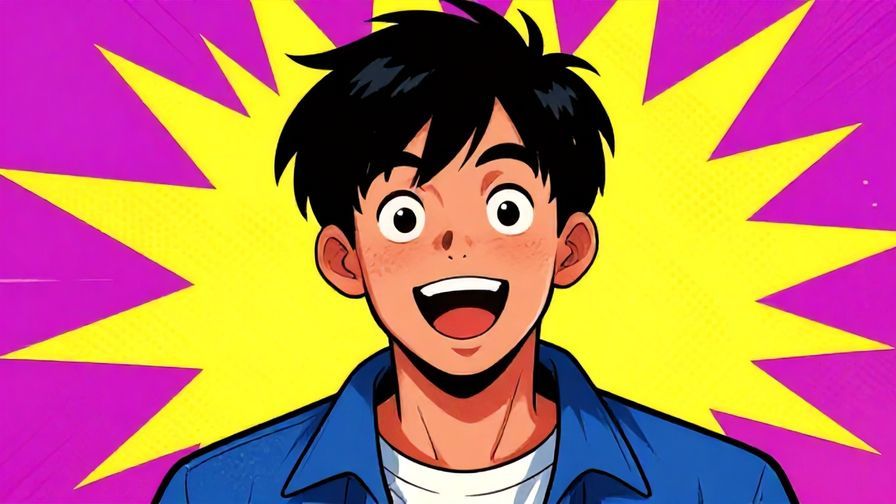 Illustration%20of%20a%20person%20with%20an%20excited%20expression%20and%20explosive%20color%20background%2C%20illustrated%20style