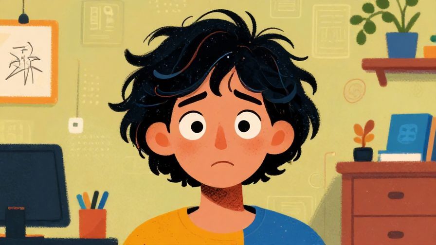 Illustration%20of%20a%20person%20with%20disheveled%20hair%20and%20wide%20eyes%2C%20looking%20confused%20in%20a%20chaotic%20room%2C%20vibrant%20colors%2C%20illustrated%20style