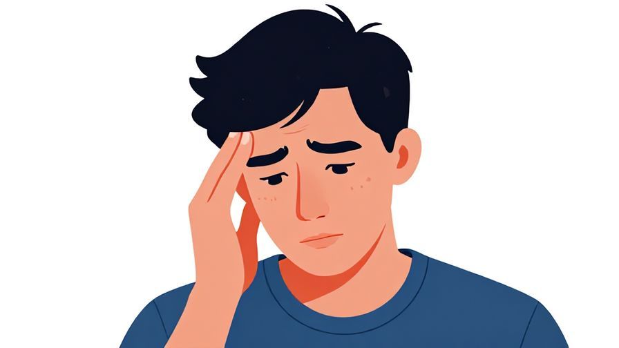 Illustration%20of%20a%20person%20with%20hand%20on%20temple%2C%20looking%20slightly%20uncomfortable%2C%20vibrant%20colors%2C%20illustrated%20style