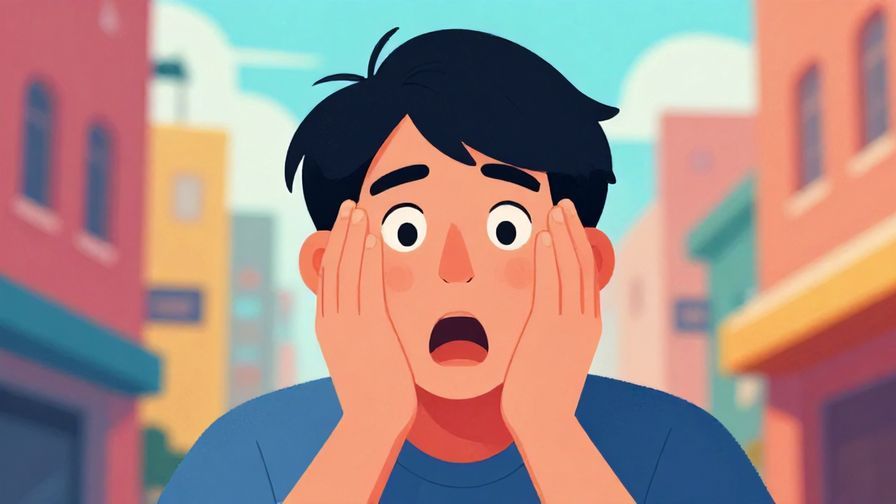 Illustration%20of%20a%20person%20with%20hands%20on%20their%20face%20in%20shock%2C%20wide%20eyes%20and%20an%20open%20mouth%2C%20colorful%20urban%20background%2C%20vibrant%20colors%2C%20illustrated%20style