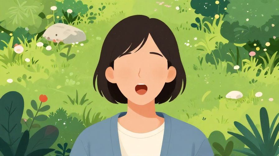 Illustration%20of%20a%20person%20with%20mouth%20open%20and%20blank%20stare%20in%20a%20quiet%20garden%20setting%2C%20vibrant%20colors%2C%20illustrated%20style