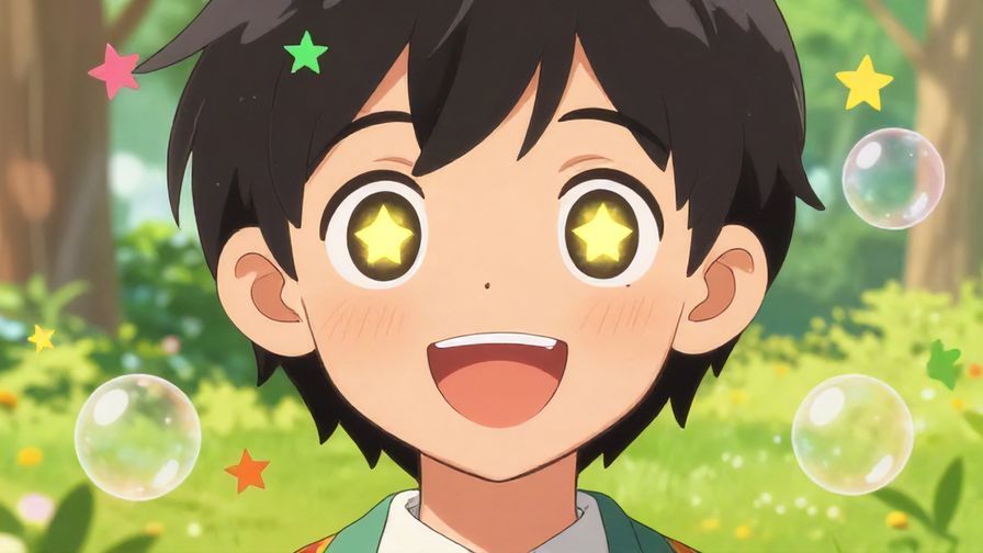 Illustration%20of%20a%20person%20with%20sparkling%20eyes%20and%20a%20big%20smile%2C%20surrounded%20by%20colorful%20stars%20and%20bubbles%20in%20a%20bright%20park%20setting%2C%20illustrated%20style