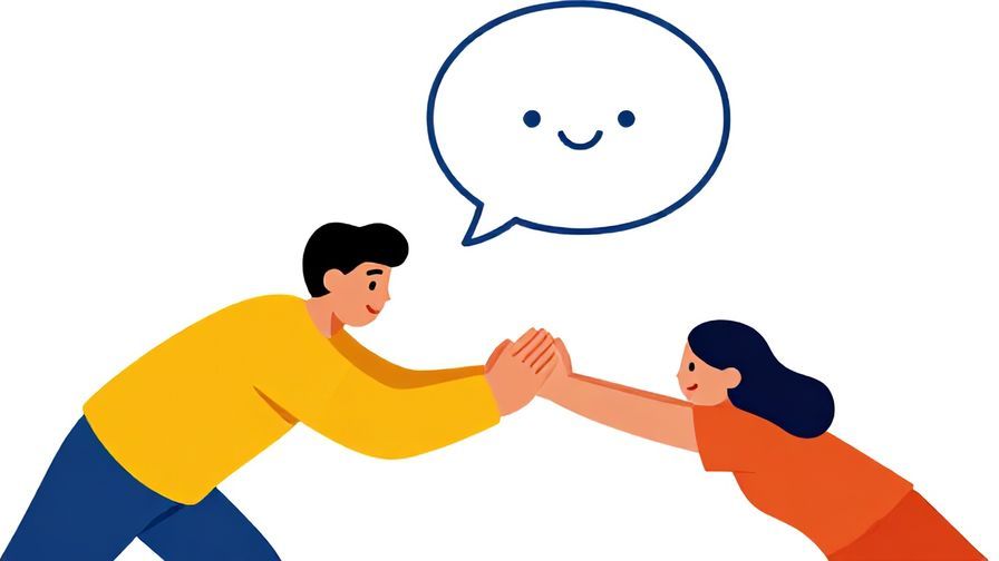 Illustration%20of%20a%20playful%20scene%20where%20a%20person%20is%20being%20gently%20pushed%20to%20eat%20a%20speech%20bubble%20with%20a%20smirk%2C%20bright%20colors%2C%20illustrated%20style