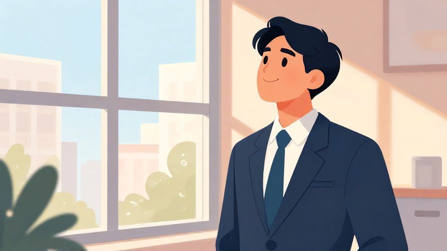 Illustration%20of%20a%20professional%20person%20looking%20hopeful%20near%20a%20window%20with%20sunlight%20streaming%20in%2C%20vibrant%20colors%2C%20illustrated%20style