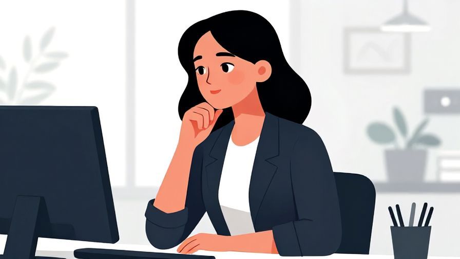 Illustration%20of%20a%20professional%20woman%20looking%20thoughtful%20in%20an%20office%20setting%2C%20soft%20lighting%2C%20vibrant%20colors%2C%20illustrated%20style