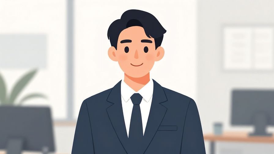 Illustration%20of%20a%20professionally%20dressed%20person%20smiling%20politely%20with%20a%20soft%20office%20background%2C%20calm%20colors%2C%20illustrated%20style