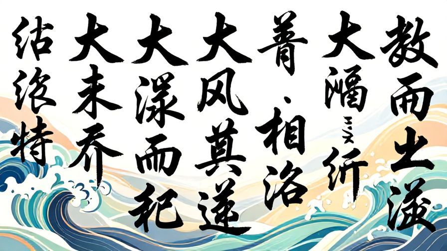 Illustration%20of%20a%20range%20of%20Japanese%20calligraphy%20brush%20strokes%20blending%20into%20abstract%20emotion%20waves%2C%20detailed%20background%2C%20vibrant%20colors%2C%20illustrated%20style