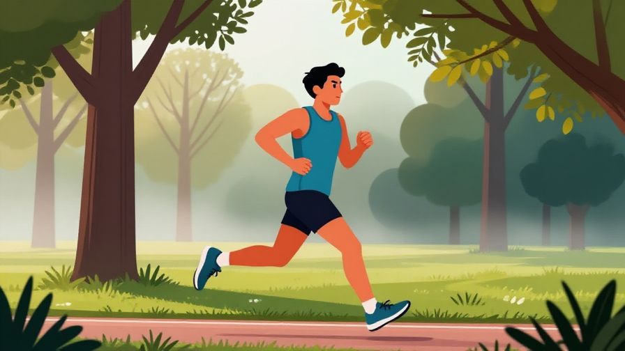 Illustration%20of%20a%20runner%20jogging%20through%20a%20park%20at%20dawn%2C%20with%20determined%20expression%20and%20light%20mist%20around%20trees%2C%20vibrant%20colors%2C%20illustrated%20style