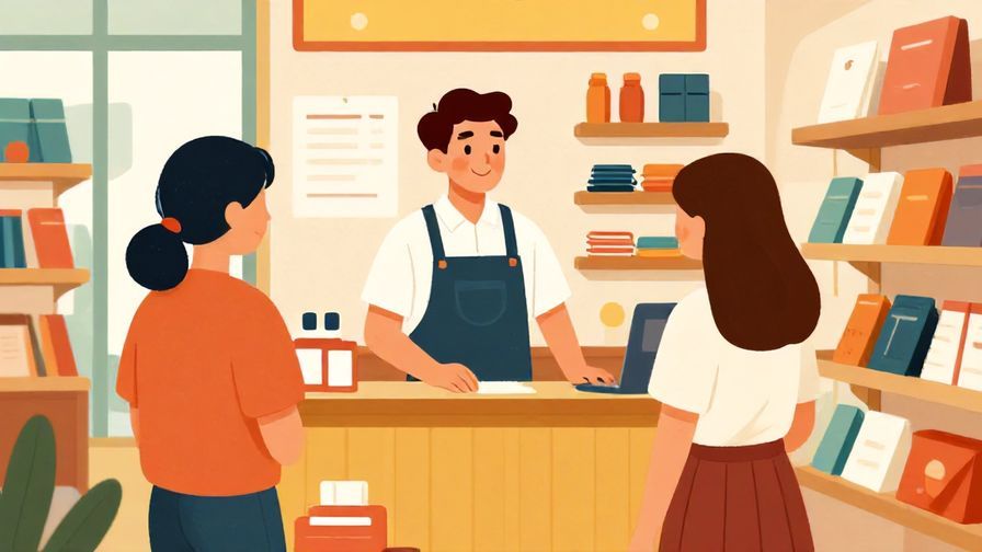 Illustration%20of%20a%20shop%20assistant%20smiling%20and%20waiting%20patiently%20for%20a%20customer%20to%20choose%2C%20bright%20store%20interior%2C%20vibrant%20colors%2C%20illustrated%20style