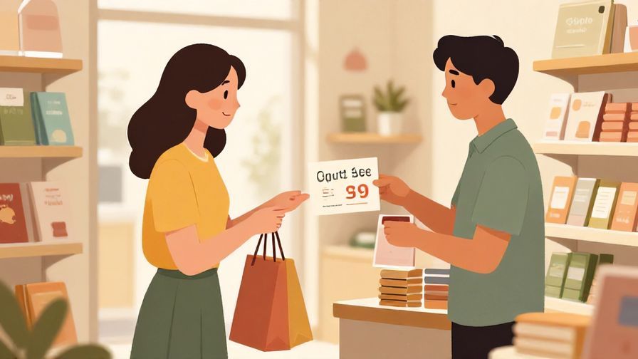 Illustration%20of%20a%20shopper%20politely%20confirming%20price%20details%20with%20a%20shopkeeper%2C%20bright%20store%20interior%2C%20warm%20colors%2C%20illustrated%20style