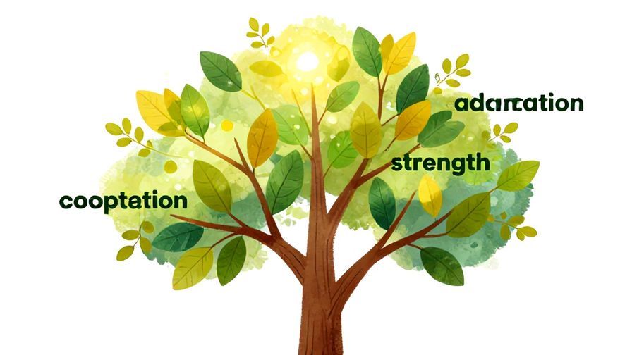 Illustration%20of%20a%20simple%20tree%20showing%20branches%20labeled%20with%20concepts%20like%20%E2%80%9Cadaptation%E2%80%9D%2C%20%E2%80%9Cstrength%E2%80%9D%2C%20and%20%E2%80%9Ccompetition%E2%80%9D%2C%20with%20bright%20colors%20and%20a%20soft%20background%20to%20show%20growth%20and%20learning.%20Illustrated%20style%20with%20vibrant%20leaves%20and%20sunlight%20filtering%20through%20branches.
