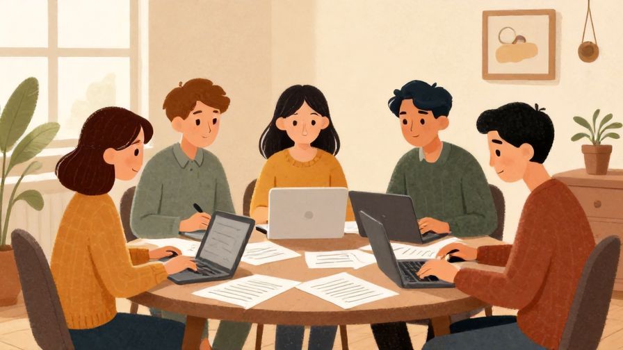 Illustration%20of%20a%20small%20group%20in%20a%20cozy%20room%20with%20focused%20expressions%20around%20a%20table%20with%20papers%20and%20laptops%2C%20warm%20lighting%2C%20illustrated%20style
