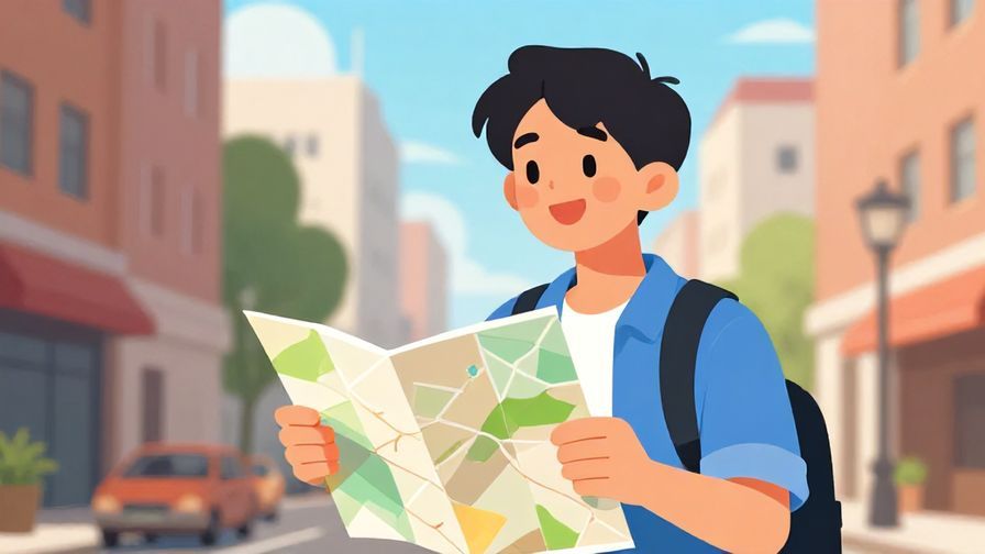 Illustration%20of%20a%20smiling%20person%20holding%20a%20map%20and%20looking%20around%20curiously%20in%20a%20city%20street%20scene%2C%20bright%20colors%2C%20illustrated%20style