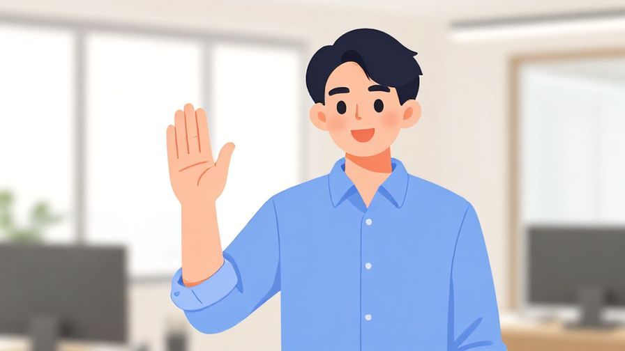 Illustration%20of%20a%20smiling%20person%20making%20a%20polite%20gesture%20with%20one%20hand%20extended%2C%20soft%20office%20background%2C%20illustrated%20style