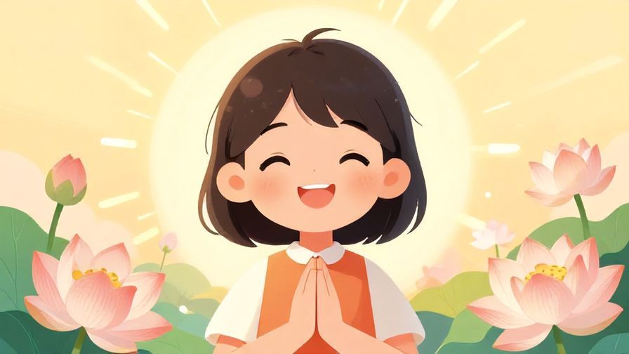 Illustration%20of%20a%20smiling%20person%20surrounded%20by%20soft%20lotus%20flowers%20and%20gentle%20sun%20rays%2C%20expressing%20warmth%20and%20admiration.%20Bright%20colors%2C%20illustrated%20style