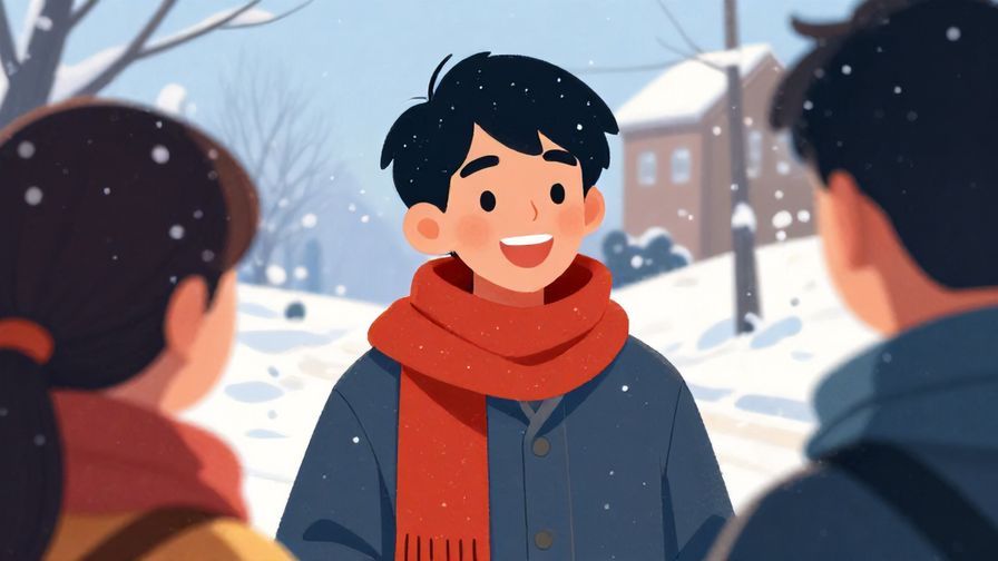 Illustration%20of%20a%20smiling%20person%20wearing%20a%20scarf%2C%20speaking%20to%20a%20friend%20outside%20on%20a%20chilly%20day%2C%20animated%20winter%20background%2C%20vibrant%20colors%2C%20illustrated%20style