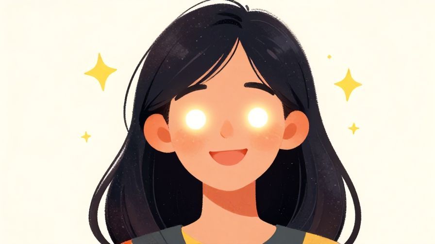 Illustration%20of%20a%20smiling%20person%20with%20glowing%20eyes%20and%20animated%20sparkles%20around%20them%2C%20soft%20background%2C%20illustrated%20style