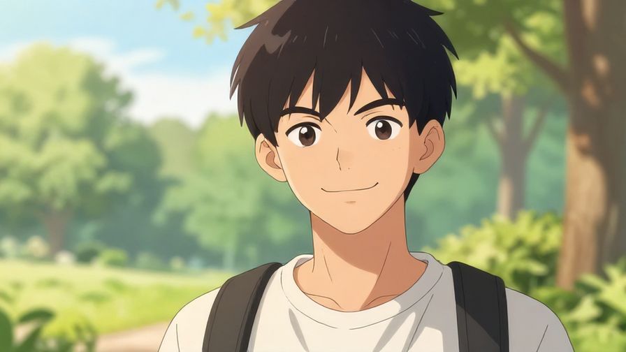 Illustration%20of%20a%20smiling%20young%20person%20with%20determined%20eyes%2C%20standing%20in%20a%20bright%20park%20setting%20showing%20confidence%20and%20sincerity%2C%20illustrated%20style