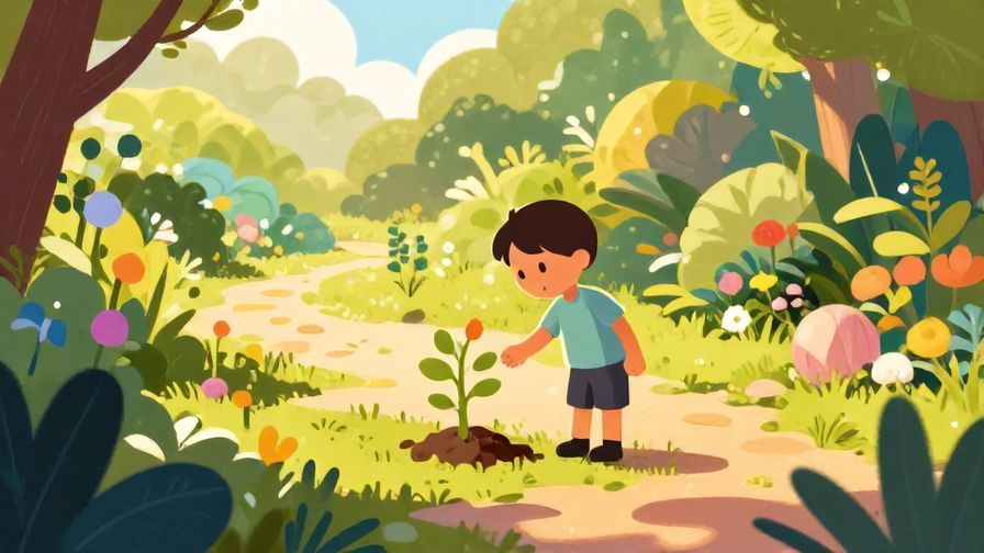 Illustration%20of%20a%20softly%20sunlit%20pathway%20through%20a%20garden%2C%20with%20a%20character%20gently%20touching%20a%20small%20healing%20plant%20–%20symbolizing%20time%20and%20healing%2C%20vibrant%20colors%2C%20illustrated%20style