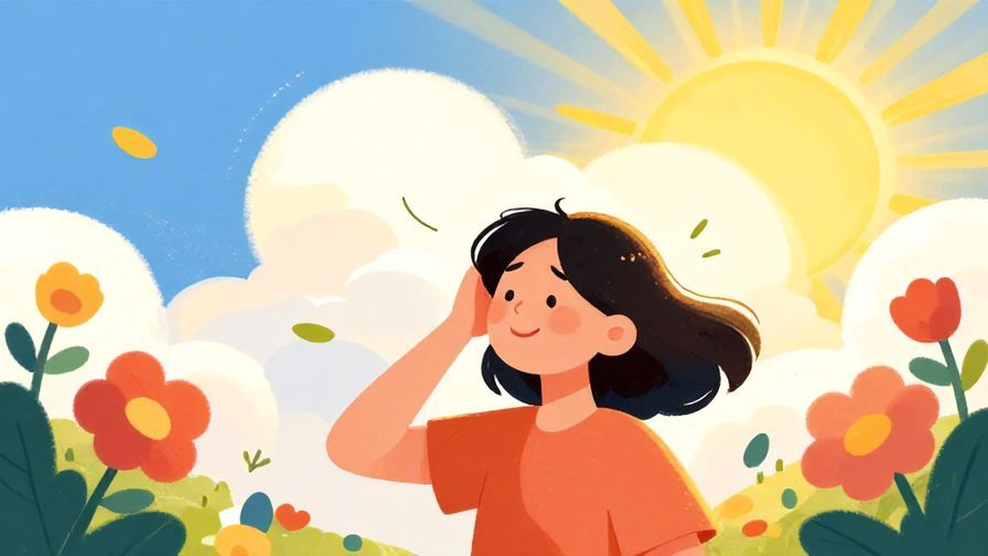 Illustration%20of%20a%20sunny%20scene%20with%20a%20person%20smiling%20relievedly%20while%20clouds%20part%20to%20reveal%20bright%20sunrays%2C%20colorful%20flowers%20and%20floating%20leaves%20around%20them%2C%20vibrant%20colors%2C%20illustrated%20style