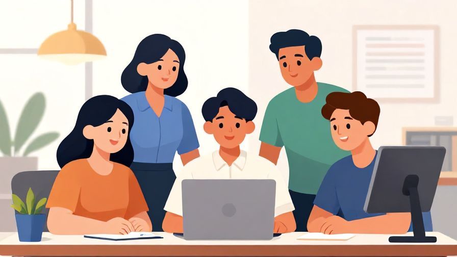 Illustration%20of%20a%20team%20working%20together%20with%20smiles%20in%20an%20office%20setting%2C%20bright%20colors