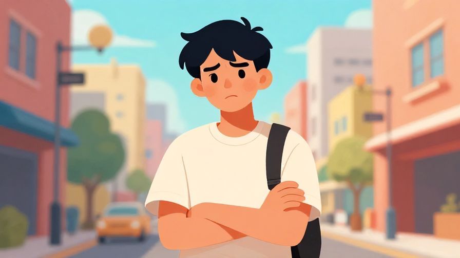 Illustration%20of%20a%20teenager%20with%20arms%20crossed%20and%20an%20exasperated%20expression%20in%20a%20brightly%20colored%20urban%20scene%2C%20illustrated%20style