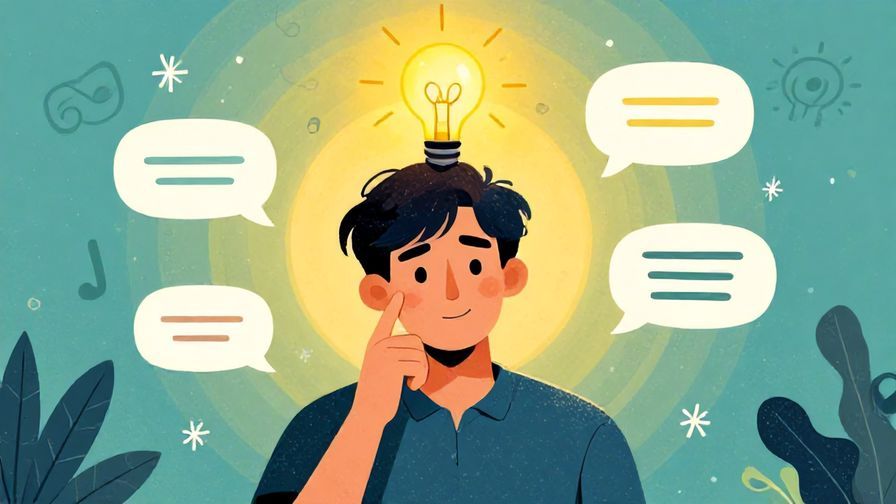 Illustration%20of%20a%20thoughtful%20person%20with%20a%20lightbulb%20above%20their%20head%2C%20surrounded%20by%20floating%20symbols%20of%20ideas%20and%20speech%20bubbles%2C%20detailed%20background%2C%20vibrant%20colors%2C%20illustrated%20style