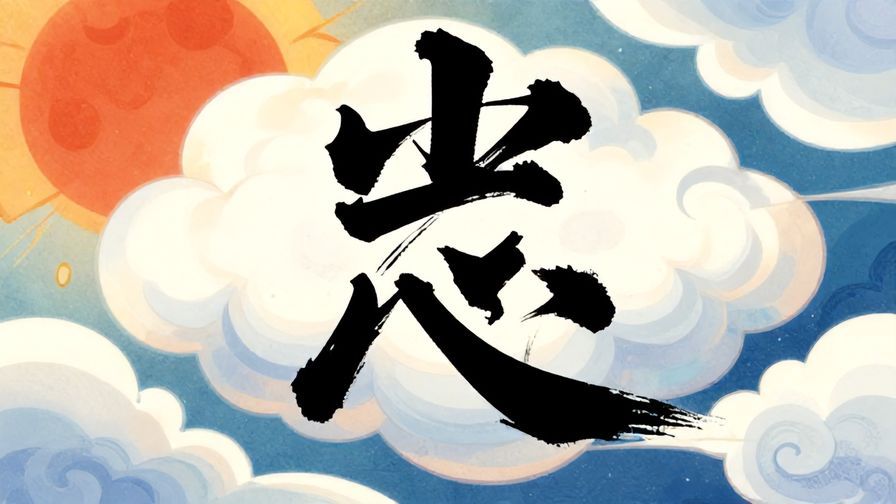 Illustration%20of%20a%20traditional%20Japanese%20calligraphy%20brush%20painting%20style%20depicting%20a%20smiling%20face%20among%20clouds%20and%20sunlight%2C%20vibrant%20colors%2C%20illustrated%20style