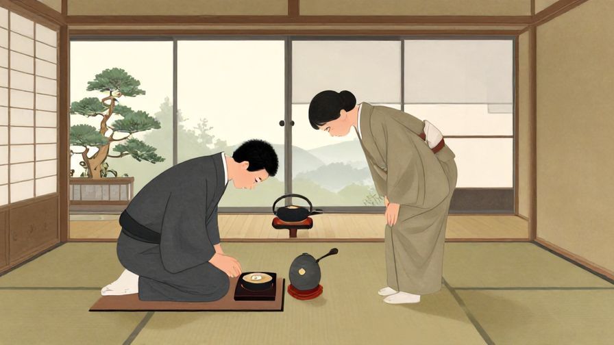 Illustration%20of%20a%20traditional%20Japanese%20tea%20room%20with%20a%20person%20bowing%20politely%2C%20serene%20and%20respectful%20atmosphere%2C%20illustrated%20style