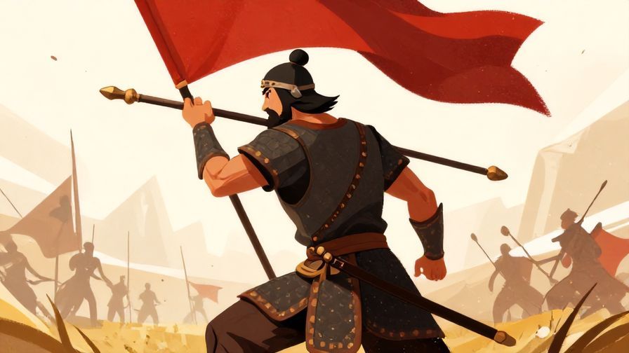 Illustration%20of%20a%20warrior%20carrying%20a%20flag%20into%20battle%2C%20symbolizing%20risking%20life%20and%20courage%2C%20vivid%20colors%2C%20illustrated%20style