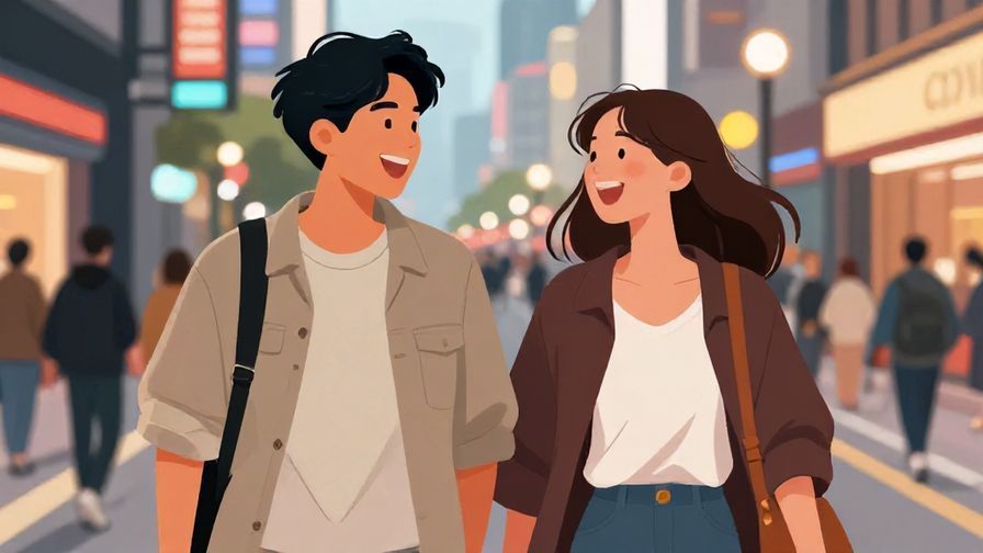 Illustration%20of%20a%20young%20couple%20laughing%20and%20walking%20together%20through%20a%20busy%20street%20with%20bright%20city%20lights%2C%20casual%20and%20joyful%20mood%2C%20illustrated%20style