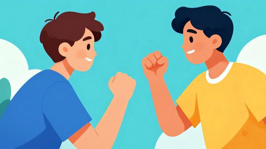 Illustration%20of%20a%20young%20man%20pumping%20his%20fist%20in%20encouragement%20towards%20a%20friend%2C%20vibrant%20colors%2C%20illustrated%20style