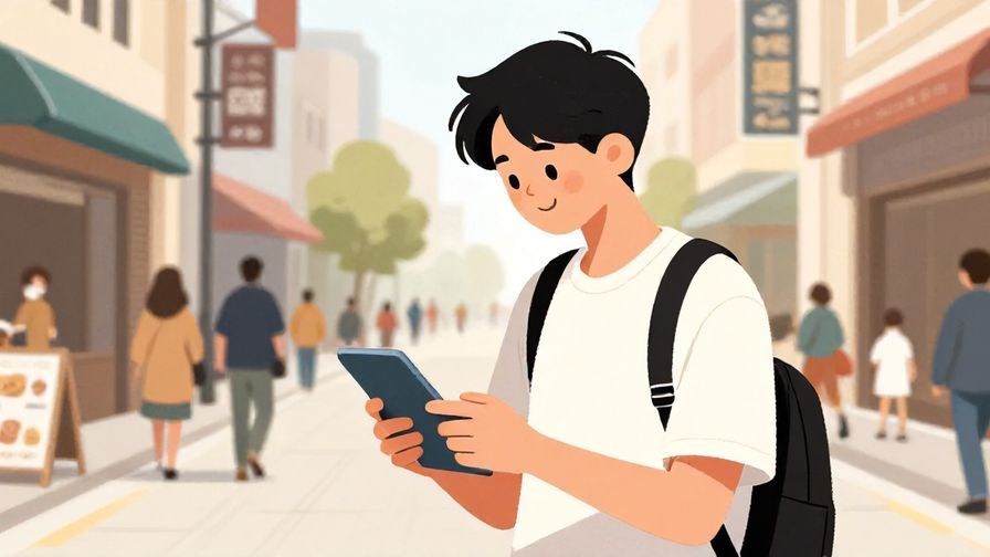 Illustration%20of%20a%20young%20person%20casually%20browsing%20with%20a%20relaxed%20smile%2C%20street%20shopping%20atmosphere%2C%20illustrated%20style