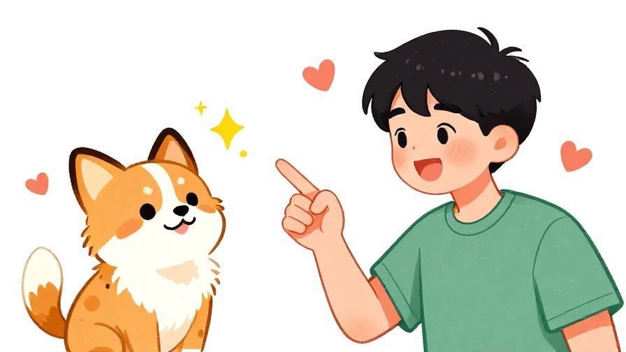 Illustration%20of%20a%20young%20person%20excitedly%20pointing%20at%20a%20cute%20animal%20with%20sparkles%20and%20hearts%20around%20them%2C%20bright%20colors%2C%20illustrated%20style