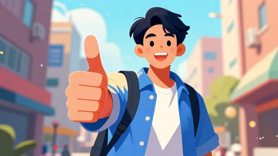 Illustration%20of%20a%20young%20person%20giving%20a%20thumbs-up%20with%20a%20bright%20smile%20in%20an%20urban%20setting%2C%20colorful%20and%20dynamic%20illustrated%20style