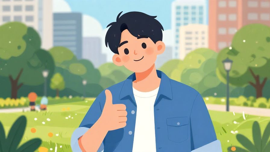 Illustration%20of%20a%20young%20person%20giving%20a%20relaxed%20smile%20and%20thumbs-up%20in%20a%20city%20park%2C%20vibrant%20colors%2C%20illustrated%20style